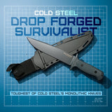 Cold Steel Drop Forged Survivalist Fixed Blade Knife by Cold Steel