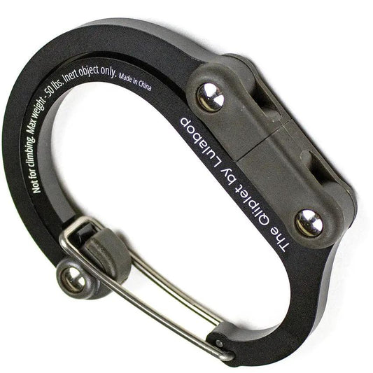 HeroClip Stealth Black - Slim Profile Clip With 360 Degree Pivot And Aluminum Construction by Heroclip