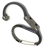HeroClip Stealth Black - Slim Profile Clip With 360 Degree Pivot And Aluminum Construction by Heroclip