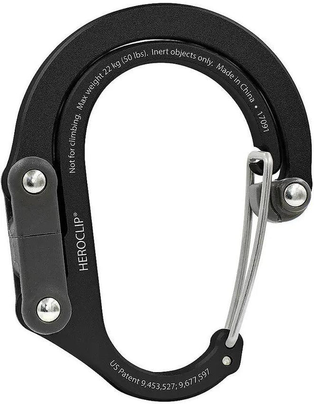 Heroclip Heroclip Small Stealth Black 210012-010 by Heroclip