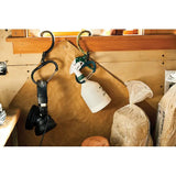 Heroclip Large Stealth Black - 360 Rotation And 100lb Capacity For Versatile Hanging by Heroclip