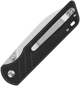QSP Parrot Linerlock Knife Black V2 EDC Ready 4in Closed 3.25in D2 Satin Blade G10 Handle by QSP Knife