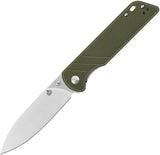 QSP Knife Parrot Linerlock Green V2 QS102-B V2 by QSP Knife