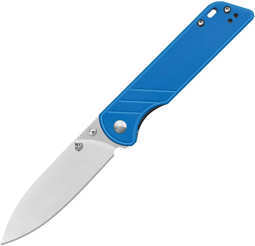QSP Knife Parrot Linerlock Blue V2 QS102-D V2 by QSP Knife
