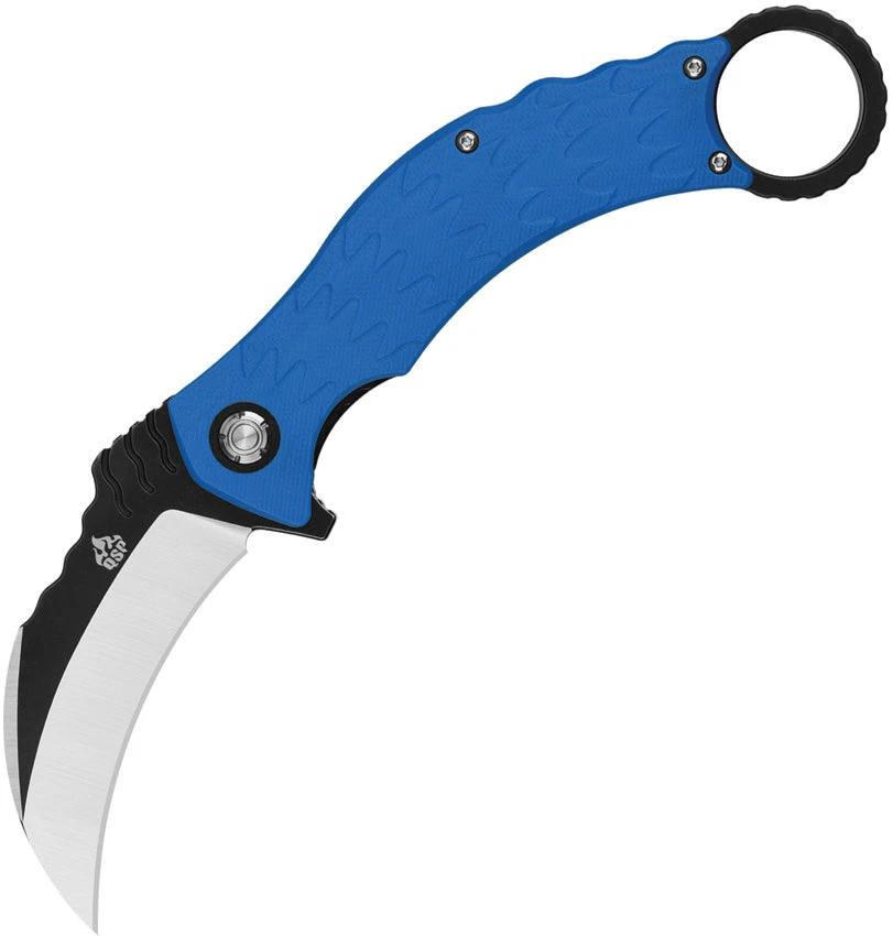QSP Knife Eagle Karambit Linerlock Blue QS120-D by QSP Knife