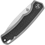 QSP Puffin Framelock Knife - Premium Titanium Handle With 3 Inch Satin S35VN Blade For EDC Enthusiasts by QSP Knife