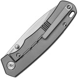 QSP Puffin Framelock Titanium Knife With S35VN Blade Carbon Fiber Inlay EDC Ready by QSP Knife