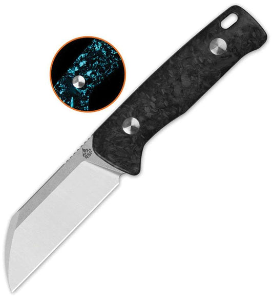 QSP Knife Baby Penguin Fixed Blade Blue QS130BPF1 by QSP Knife