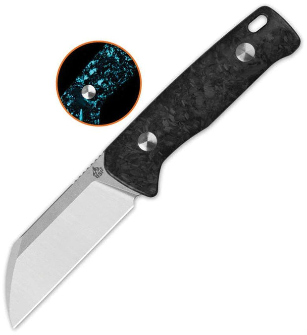 QSP Knife Baby Penguin Fixed Blade Blue QS130BPF1 by QSP Knife