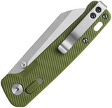 QSP Penguin Glyde Lock Folding Knife Compact 3 Inch 14C28N Sandvik Blade OD FRN Handle EDC Ready by QSP Knife