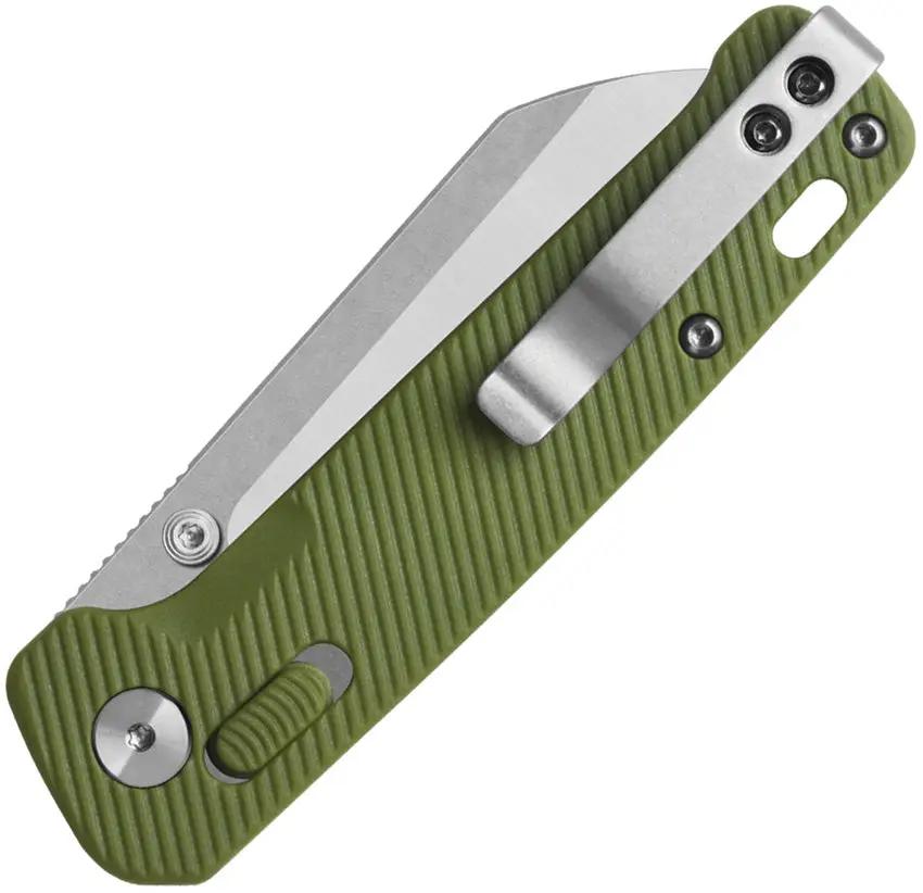 QSP Penguin Glyde Lock Folding Knife Compact 3 Inch 14C28N Sandvik Blade OD FRN Handle EDC Ready by QSP Knife