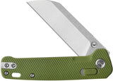 QSP Penguin Glyde Lock Folding Knife Compact 3 Inch 14C28N Sandvik Blade OD FRN Handle EDC Ready by QSP Knife