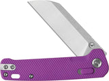 QSP Penguin Glyde Lock Knife - Compact EDC Knife With Purple FRN Handle And Smooth Deployment by QSP Knife