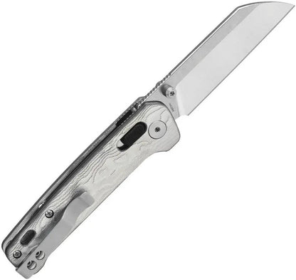 QSP Penguin Glyde Lock Folding Knife - Compact Aluminum Handle EDC For Everyday Carry Enthusiasts by QSP Knife