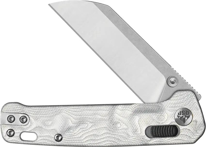 QSP Penguin Glyde Lock Folding Knife - Compact Aluminum Handle EDC For Everyday Carry Enthusiasts by QSP Knife