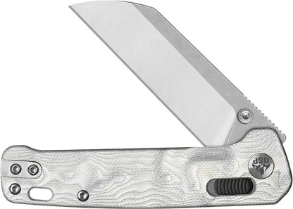 QSP Penguin Glyde Lock Folding Knife - Compact Aluminum Handle EDC For Everyday Carry Enthusiasts by QSP Knife