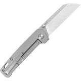 QSP Penguin QS130Q Titanium Linerlock EDC Knife - 3 Inch 154CM Blade For Everyday Carry by QSP Knife
