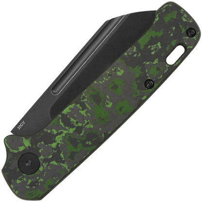 QSP Penguin Slip Joint Knife Premium Jungle Fat Carbon Fiber Handle 3 Inch CPM 20CV Blade EDC by QSP Knife