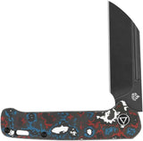 QSP Penguin Slip Joint Knife Premium CPM 20CV Blade With Nebula Fat Carbon Fiber Handle For EDC Enthusiasts by QSP Knife