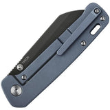 QSP Penguin QS130S Blue Titanium Compact Liner Lock Folding Knife - Lightweight EDC Ready With 3 Inch 154CM Blade by QSP Knife
