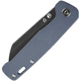 QSP Penguin QS130S Blue Titanium Compact Liner Lock Folding Knife - Lightweight EDC Ready With 3 Inch 154CM Blade by QSP Knife