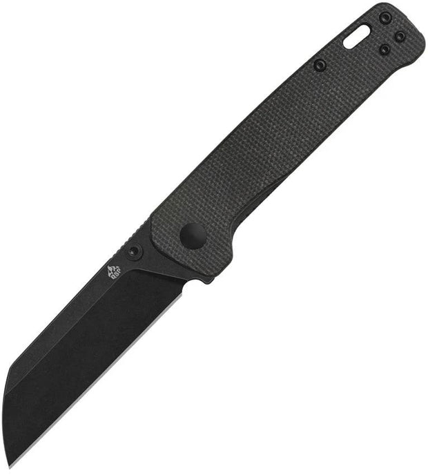 QSP Penguin V2 Linerlock Folding Knife Brown Micarta Three Inch D2 Blade Ideal For EDC And Outdoor Tasks by QSP Knife