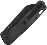 QSP Penguin V2 Linerlock Folding Knife Brown Micarta Three Inch D2 Blade Ideal For EDC And Outdoor Tasks by QSP Knife
