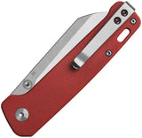 QSP Penguin V2 Linerlock Red EDC Knife With 3-Inch D2 Blade For Everyday Carry Enthusiasts by QSP Knife
