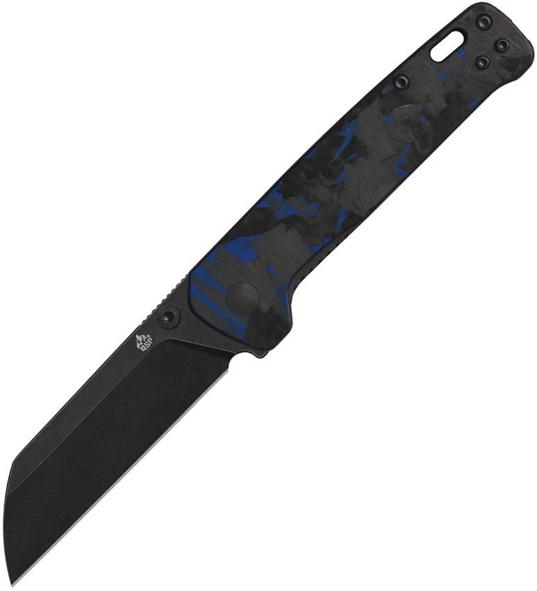 QSP Knife Penguin V2 Linerlock Blue CF QS130V2-E2 by QSP Knife