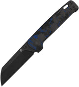 QSP Knife Penguin V2 Linerlock Blue CF QS130V2-E2 by QSP Knife