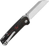 QSP Penguin V2 Compact Linerlock Folding Knife With D2 Blade And G10 Handle For EDC Enthusiasts by QSP Knife