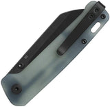 QSP Penguin V2 Linerlock Jade D2 EDC Knife - Jade G10 Handle, Compact Everyday Carry by QSP Knife