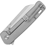 QSP Penguin Plus Linerlock Ti QS130XL A - Satin CPM 20CV Blade for EDC Enthusiasts by QSP Knife