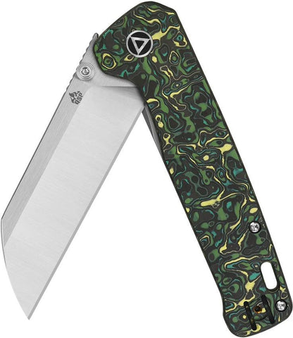 QSP Penguin Plus Framelock Carbon Fiber EDC Knife For Premium Everyday Carry Enthusiasts by QSP Knife
