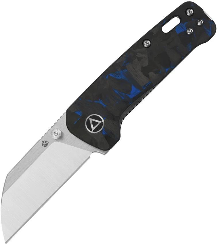 QSP Knife Mini Penguin Linerlock Blue CF QS130XS-D1 by QSP Knife