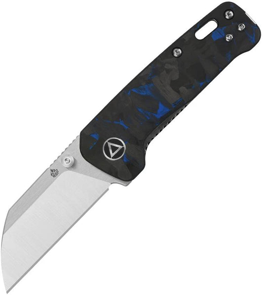QSP Knife Mini Penguin Linerlock Blue CF QS130XS-D1 by QSP Knife