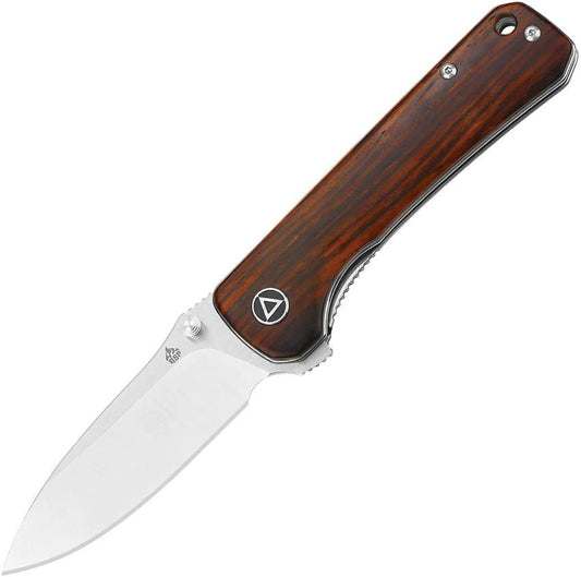 QSP Knife Hawk Linerlock Cocobolo QS131-D2 by QSP Knife