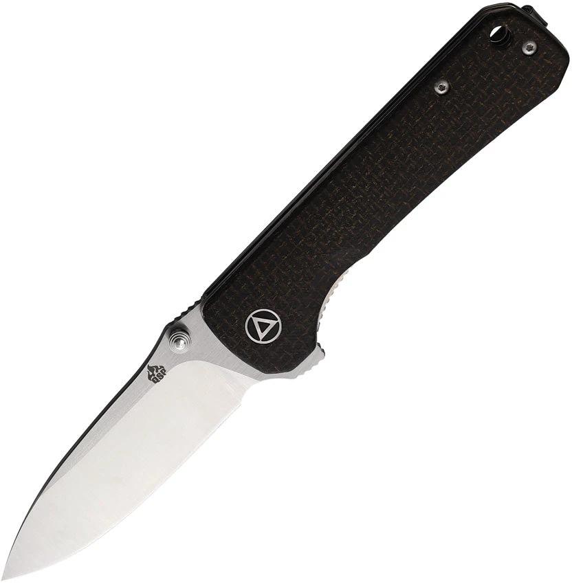 QSP Knife Hawk Linerlock Brown Micarta QS131-G by QSP Knife