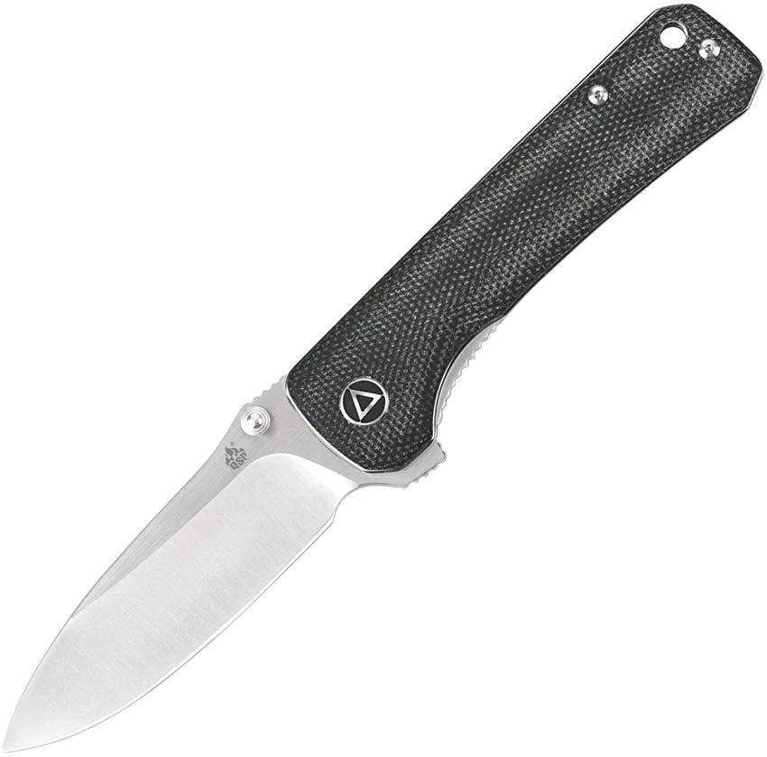 QSP Knife Hawk Linerlock Black Micarta QS131-J by QSP Knife