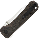 QSP Hawk Linerlock Copper QS131 M - Satin 14C28N Blade And Extended Tang Copper Handle For Everyday Carry by QSP Knife