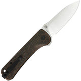 QSP Hawk Linerlock Copper QS131 M - Satin 14C28N Blade And Extended Tang Copper Handle For Everyday Carry by QSP Knife