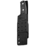 QSP Bison Fixed Blade Knife - D2 Steel, Full Tang Construction, Outdoor Ready With Durable Sheath, 8.88 Inch Length by QSP Knife