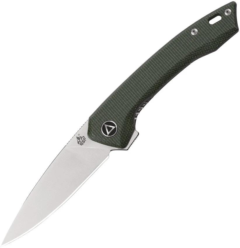 QSP Knife Leopard Linerlock Green QS135-C by QSP Knife