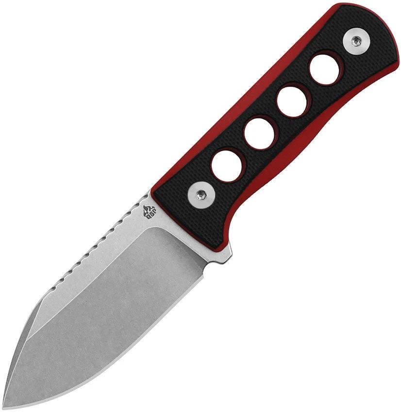 QSP Knife Canary Neck Knife Red QS141-B1 by QSP Knife
