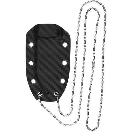 QSP Canary Neck Knife QS141B2 Compact Fixed Blade For EDC Enthusiasts With Secure Neck Sheath by QSP Knife