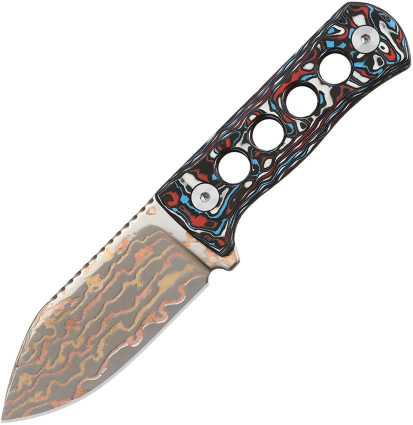 QSP Knife Canary Neck Knife Copper Dam QS141-H by QSP Knife