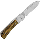 QSP Hedgehog Slip Joint Knife Bocote 2.75in Blade, EDC Pocket Ready, Sleek Everyday Carry by QSP Knife
