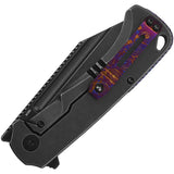 QSP Rhino Framelock EDC Knife High Performance M390 Blade Titanium Handle for Outdoor and Everyday Carry by QSP Knife