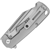 QSP Rhino Framelock Folding Knife M390 Blade Titanium Frame For EDC Enthusiasts by QSP Knife