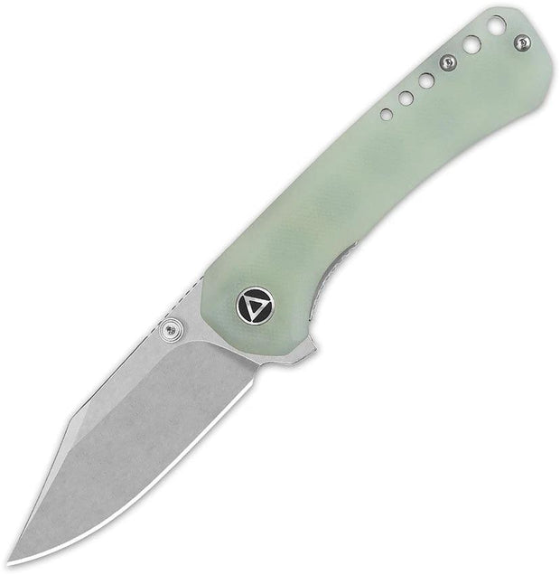 QSP Knife Kestrel Linerlock Jade G10 QS145-B1 by QSP Knife
